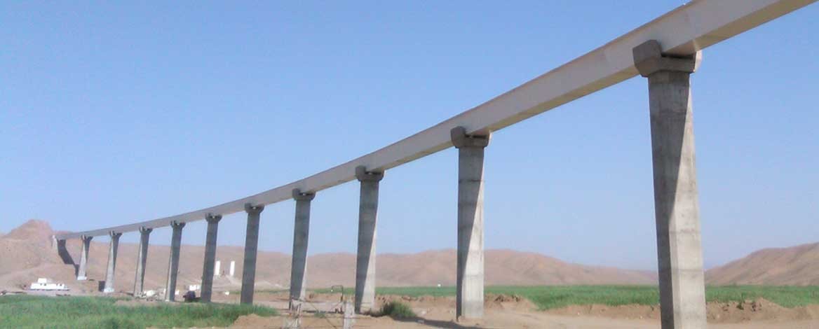 پروژه پل رود شور | راه آهن تهران – همدان ، بر روی رودخانه شور